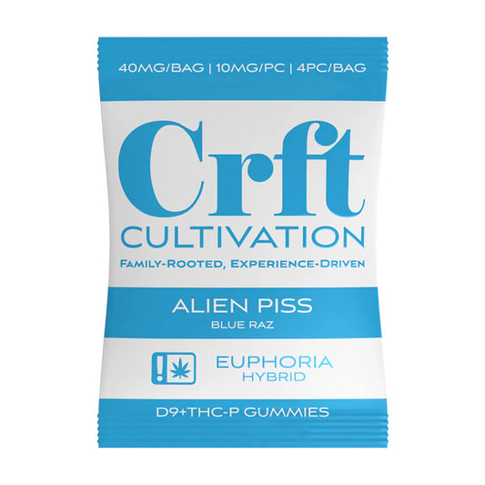 CRFT Cultivation Delta 9 + THC-P Gummies 40MG - Pack of 4