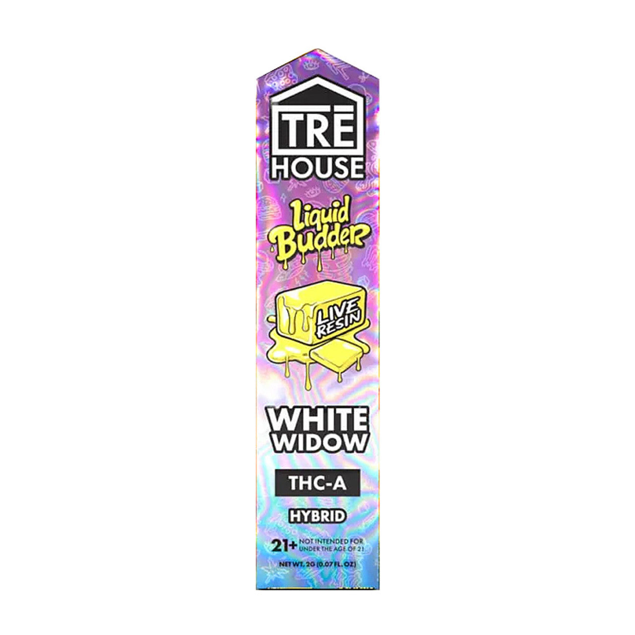 TRE House Liquid Budder Delta THC-A + Live Resin Disposable Vape Pen Device 2G